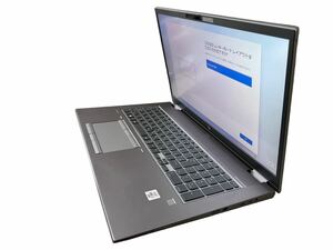 { used }HP ZBook Fury 17 G7 laptop I7-10850H memory 32GB SSD 256GB Quadro RTX4000 4K Win11Pro Z3