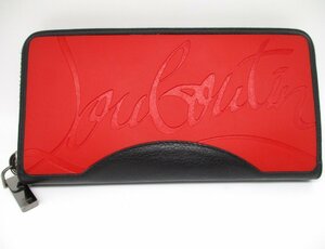 #CHRISTIAN LOUBOUTIN Christian Louboutin # beautiful goods # panel to-ne round fastener long wallet 3195051#