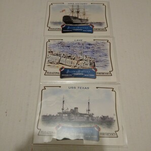 2011 Topps Allen&Ginter's Floating Fortresses3枚セットの画像1