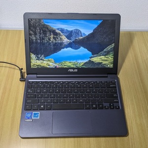 【中古】ASUS E203MA 11.6型ノートパソコン Windows10 英語配列キーボード ノートPC 