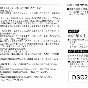 ★即決あり Jトラスト J TRUST 株主優待 DSクリニック DS CLINIC 痩身・AGA・美肌 施術チケット 30,000円相当 2024年5月31日まで★の画像2