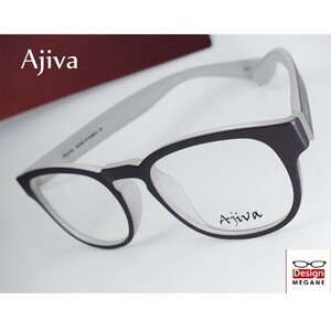 【眼鏡一式 度付レンズセット】★designメガネ★Ajiva Eyewear グリルアミドTR-90素材 BlackBrown 度付き/度なし/伊達/ 【メガネ通販】