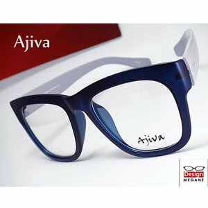 【眼鏡一式 度付レンズセット】★designメガネ★Ajiva Eyewear グリルアミドTR-90素材 ネイビーブルー 度付き/度なし/伊達/ 【メガネ通販】