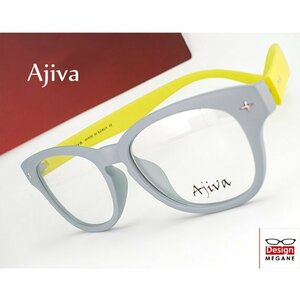 【眼鏡一式 度付レンズセット】★designメガネ★Ajiva Eyewear グリルアミドTR-90素材 L.Gray 度付き/度なし/伊達/ 【メガネ通販】