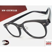 即決【眼鏡一式 度付レンズセット】★designメガネ★MW-EyeWear エアロフレーム Black 度付き/度なし/伊達メガネ/ 【メガネ通販】_画像1