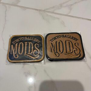 molds ワッペン(アイロンバック) 新品未使用 ブラック・オレンジセット