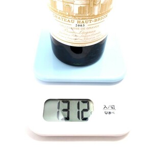 ★【未開栓】CHATEAU HAUT-BRION/シャトー オー ブリオン 2003 ボルドー 赤 ワイン お酒 750ml 13% (47982I9)の画像9