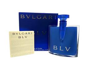 BVLGARI/ブルガリ BLV ブルー Eau de Parfum オードパルファム Vaporisateur Natural Spray 記載40ml 箱付き 香水 フレグランス (47573OT5)