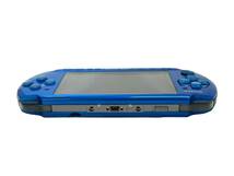 【ジャンク品】SONY/ソニー PlayStation Portable PSP-3000 バイブラントブルー ACケーブル/箱付 プレイステーション ゲーム機 (47528OG1)_画像8