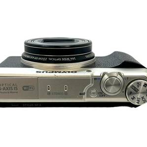 【通電のみ確認済】OLYMPUS/オリンパス STYLUS SH-2 コンパクトデジタルカメラ 4.5-108mm/F3-6.9 バッテリー付き 現状品 (47589OT2)の画像7