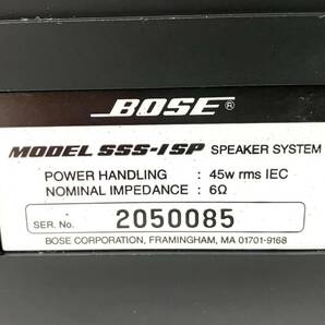 ★【通電未確認】BOSE/ボーズ ペアスピーカー SSS-ISP サブウーファー SBC-1 ステージサイドサウンド オーディオ機器 (47984I1)の画像5