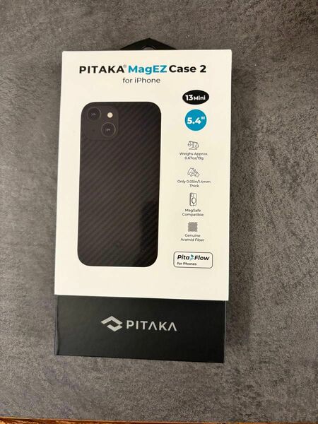 iPhone13mini PITAKA Mag EZ Case2 ピタカ　ケース　MagSafe