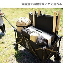 【おすすめ】DOD(ディーオーディー) キャリーワゴン ノーマルタイヤ 大容量 150L 耐荷重100kg_画像4