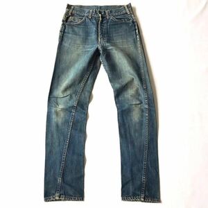 60s 70s Levi's 606 большой E обтягивающие джинсы брюки W30 Vintage 60 годы Levi's тонкий конический джинсы ji- хлеб оригинал 
