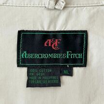 80s Abercrombie＆Fitch ポプリン サファリジャケット XL ビンテージ 80年代 アバクロンビー&フィッチ アバクロ ヴィンテージ_画像4