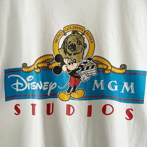80s Disney × Metro Goldwyn Mayor ミッキー Tシャツ L USA製 ビンテージ 80年代 ディズニー メトロゴールドウィンメイヤー MGM MICKEYの画像7