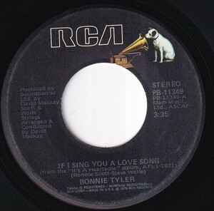 Bonnie Tyler - If I Sing You A Love Song / Heaven (A) RP-Q578