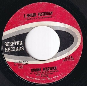 Dionne Warwick - I Smiled Yesterday / Don't Make Me Over (A) OL-Q449