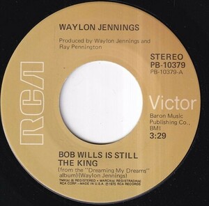 Waylon Jennings - Bob Wills Is Still The King / Are You Sure Hank Done It This Way (A) FC-Q500