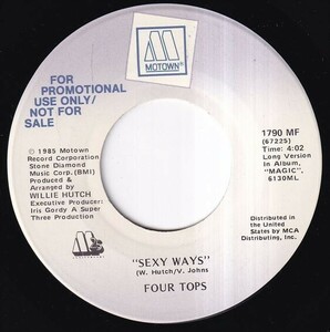 Four Tops - Sexy Ways (Long Version) / Sexy Ways (Long Version) (A) SF-K114