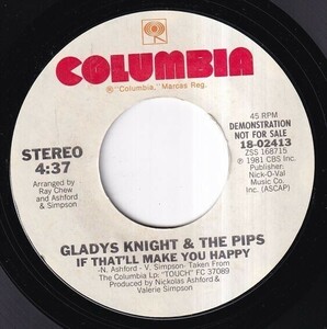 Gladys Knight And The Pips - If That'll Make You Happy (A) SF-K010