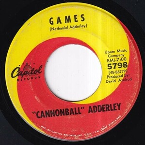 Cannonball Adderley - Mercy, Mercy, Mercy / Games (A) N381