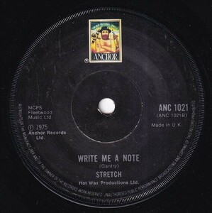 Stretch - Why Did You Do It / Write Me A Note (B) N342