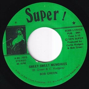 Bob Green - Sweet Sweet Memories / Running And Hiding (A) SF-K687