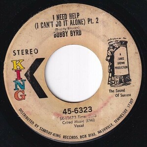 Bobby Byrd - I Need Help (I Can't Do It Alone) Part 1 / I Need Help (I Can't Do It Alone) Part 2 (B) SF-N109