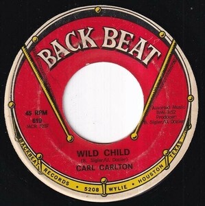 Carl Carlton - Wild Child / Sure Miss Loving You (B) SF-L568