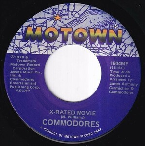 Commodores - Why You Wanna Try Me / X-Rated Movie (A) SF-M635