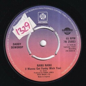 Daddy Dewdrop - Nanu Nanu (I Wanna Get Funky Wich You) / The Real Thing (A) SF-N494