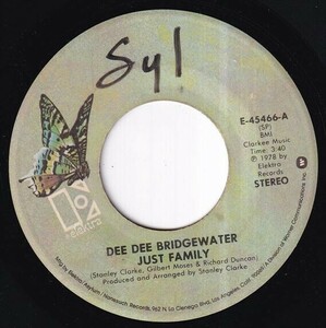 Dee Dee Bridgewater - Just Family / Thank The Day (B) SF-N313