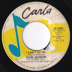 Deon Jackson - I Need A Love Like Yours / I Can't Go On (C) SF-M427の画像1