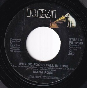 Diana Ross - Why Do Fools Fall In Love / Think I'm In Love (A) SF-N260