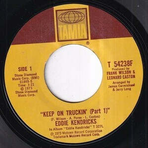 Eddie Kendricks - Keep On Truckin' (Part 1) (Part 2) (B) SF-L345