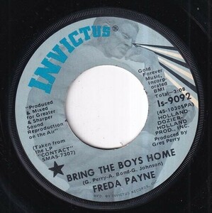 Freda Payne - Bring The Boys Home / I Shall Not Be Moved (B) SF-L343