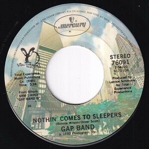 Gap Band - Burn Rubber (Why You Wanna Hurt Me) / Nothin' Comes To Sleepers (A) SF-L467