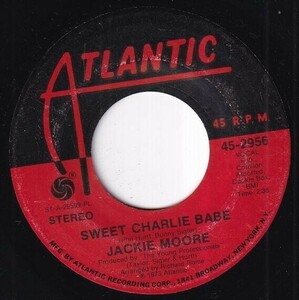 Jackie Moore - Sweet Charlie Babe / If (B) SF-L377