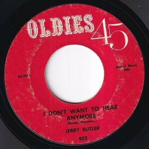 Jerry Butler - I Stand Accused / I Don't Want To Hear Anymore (A) SF-M273