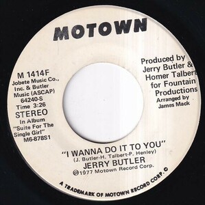 Jerry Butler - I Wanna Do It To You / I Wanna Do It To You (Stereo) (A) SF-L076