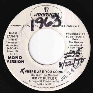 Jerry Butler - Where Are You Going (A) SF-L088