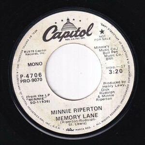 Minnie Riperton - Memory Lane / Memory Lane (B) O018