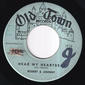 Robert & Johnny - Hear My Heartbeat / Try Me Pretty Baby (B) N663
