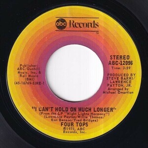 Four Tops - Seven Lonely Nights / I Can't Hold On Much Longer (A) SF-N630