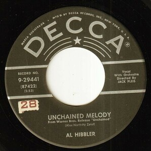 Al Hibbler - Unchained Melody / Daybreak (A) RP-P496の画像2