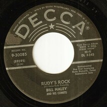 Bill Haley And His Comets - Rudy's Rock / Blue Comet Blues (C) OL-P311_画像2