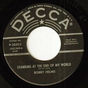 Bobby Helms - My Special Angel / Standing At The End Of My World (B) OL-P583