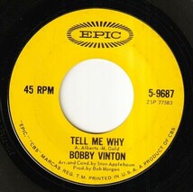 Bobby Vinton - Tell Me Why / Remembering (A) RP-P050_画像2