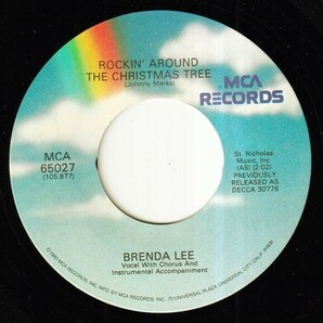 Brenda Lee - Rockin' Around The Christmas Tree / Papa Noel (A) RP-P422の画像2